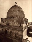 An old photo of the tomb of Imam Shafi'i.